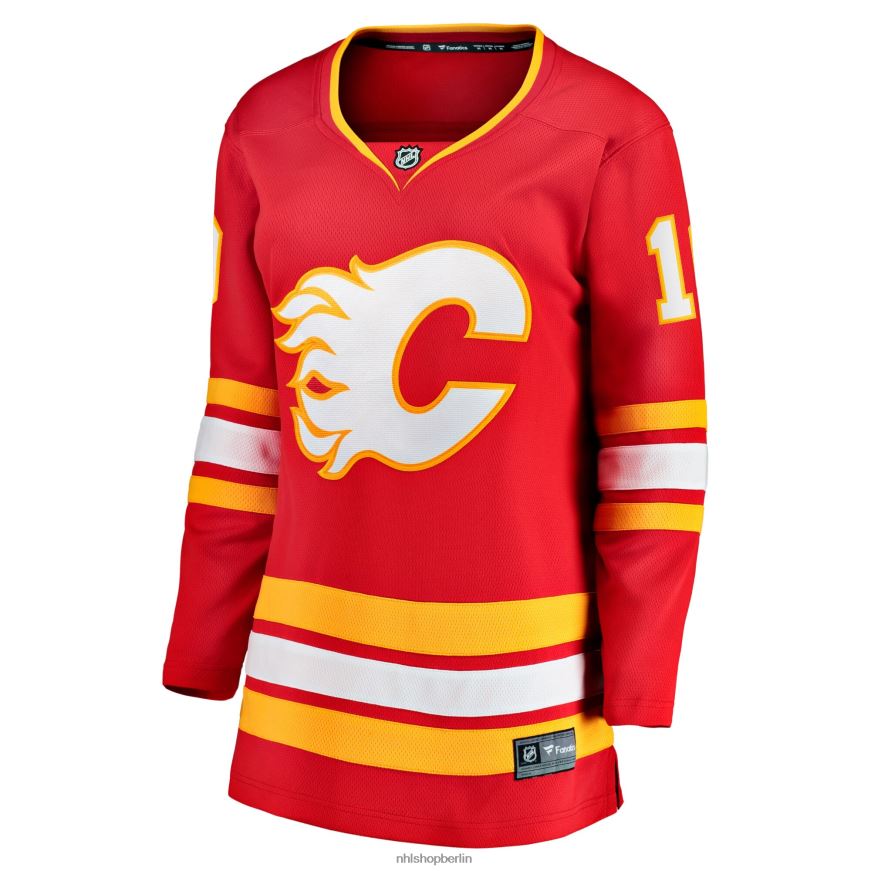 Frauen NHL Calgary Flames Jonathan Huberdeau Fanatics-gebrandetes rotes Heim-Ausreißer-Spielertrikot Kleidung BF680T2117