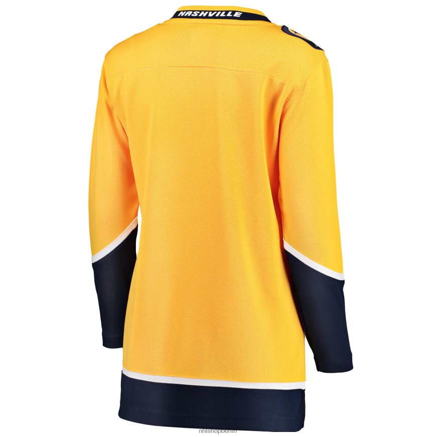 Frauen NHL Gelbes Breakaway-Heimtrikot der Nashville Predators mit Fanatics-Logo Kleidung BF680T963