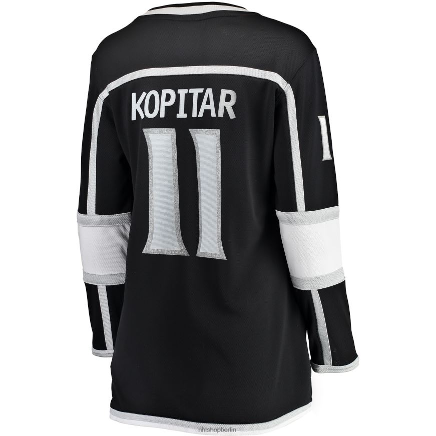 Frauen NHL Los Angeles Kings Anze Kopitar Fanatics-gebrandetes schwarzes Heimtrikot für Breakaway-Spieler Kleidung BF680T210