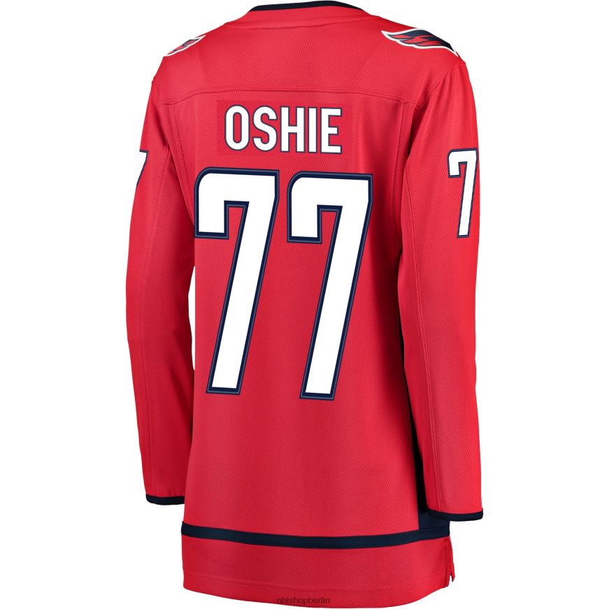 Frauen NHL Rotes Breakaway-Spielertrikot 2019/20 der Washington Capitals TJ Oshie Fanatics Kleidung BF680T1965