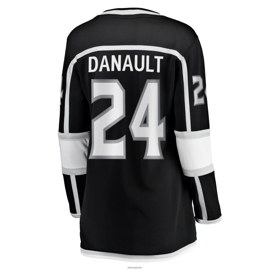 Frauen NHL Schwarzes Breakaway-Spielertrikot der Los Angeles Kings mit Fanatics-Logo von Phillip Danault Kleidung BF680T1650