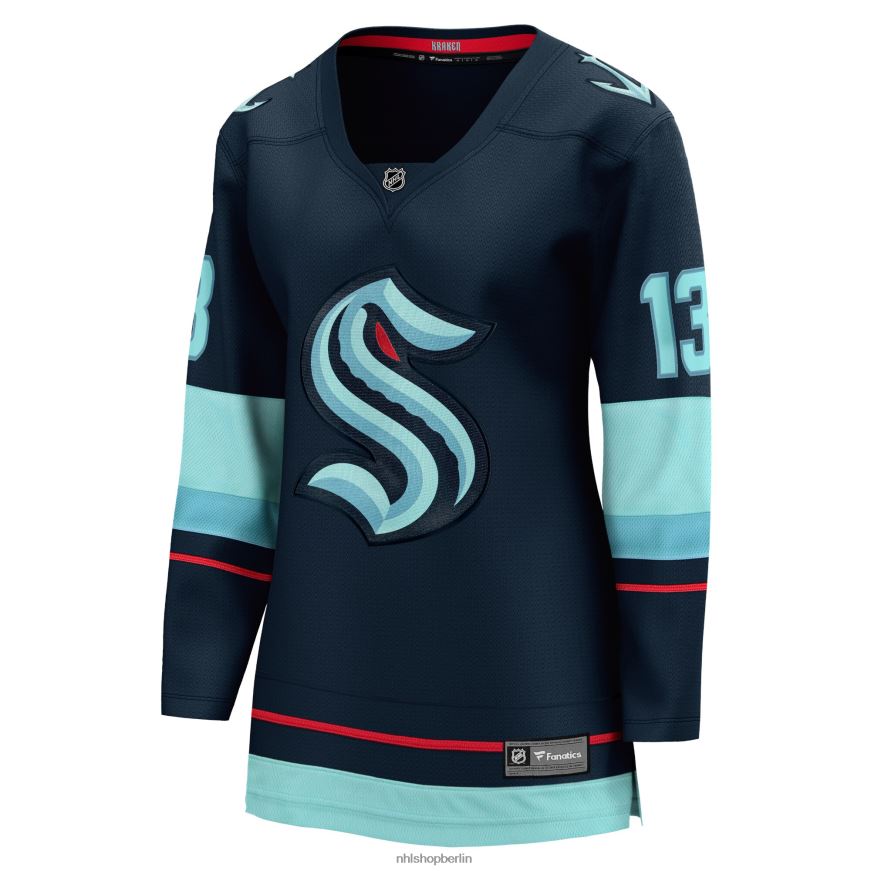 Frauen NHL Seattle Kraken Brandon Tanev Fanatics-Heimtrikot für Breakaway-Spieler in Marineblau Kleidung BF680T784