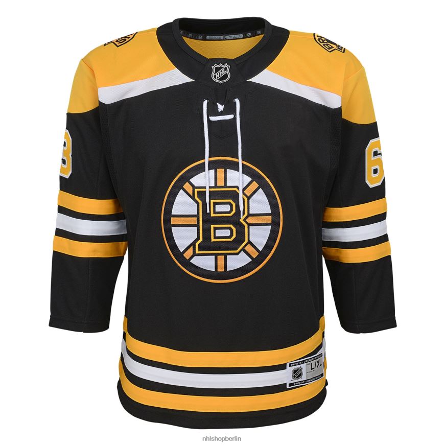 Jugend NHL Boston Bruins Brad Marchand Schwarzes Home-Premier-Spieler-Trikot Kleidung BF680T87
