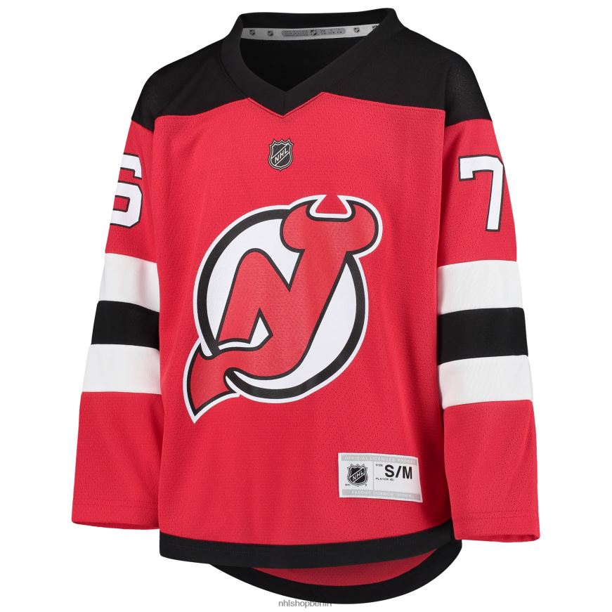 Jugend NHL New Jersey Devils pk Replika-Trikot des Subban-Heimspielers in Rot Kleidung BF680T1628