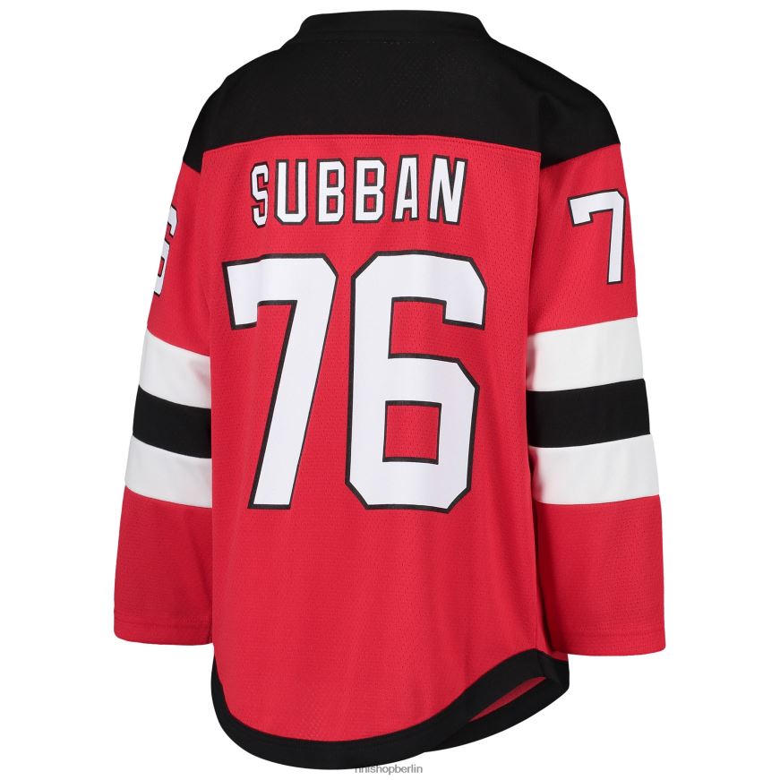 Jugend NHL New Jersey Devils pk Replika-Trikot des Subban-Heimspielers in Rot Kleidung BF680T1628