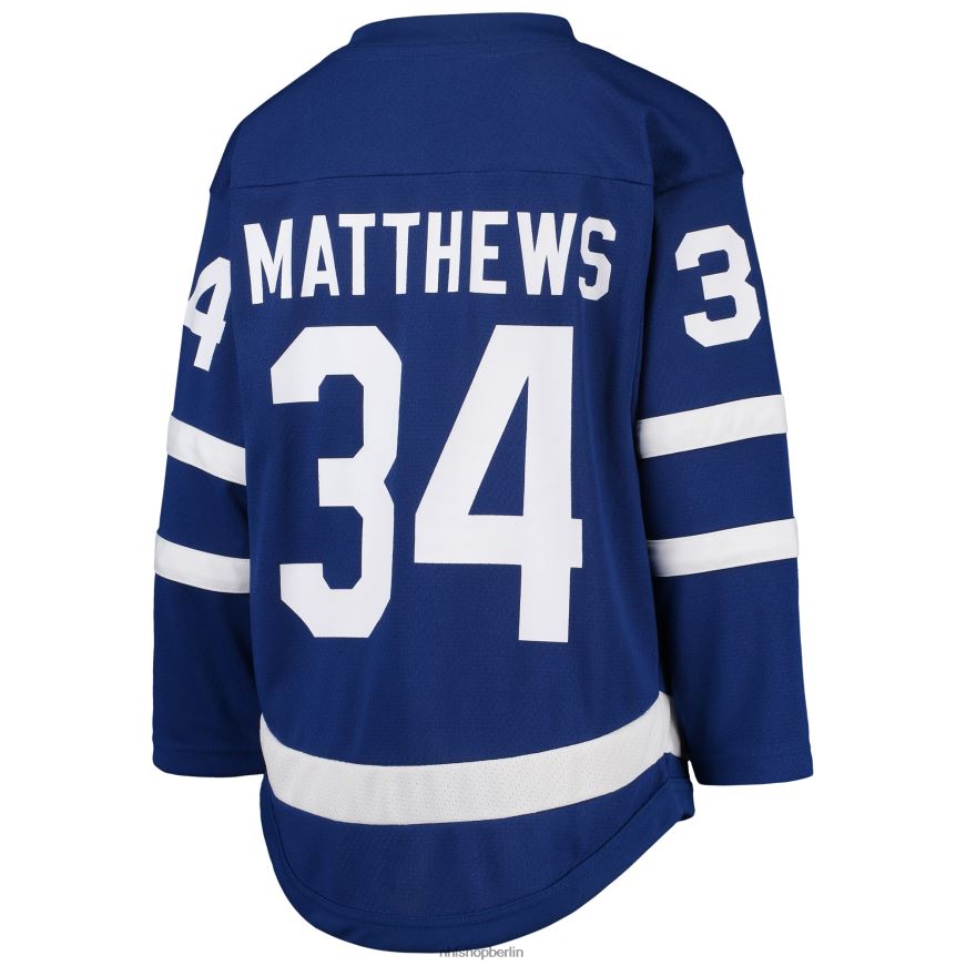 Jugend NHL Replika-Spielertrikot der Toronto Maple Leafs blaues Auston Matthews-Heimtrikot Kleidung BF680T258