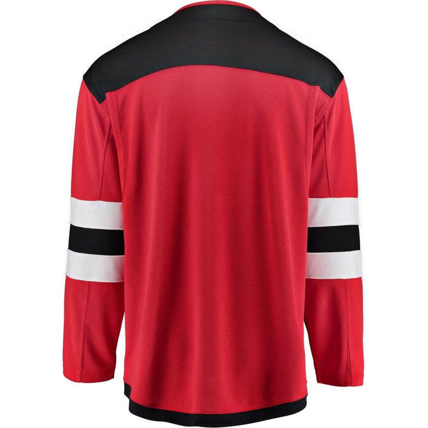 Jugend NHL Rotes Breakaway-Heimtrikot der New Jersey Devils mit Fanatics-Logo Kleidung BF680T781