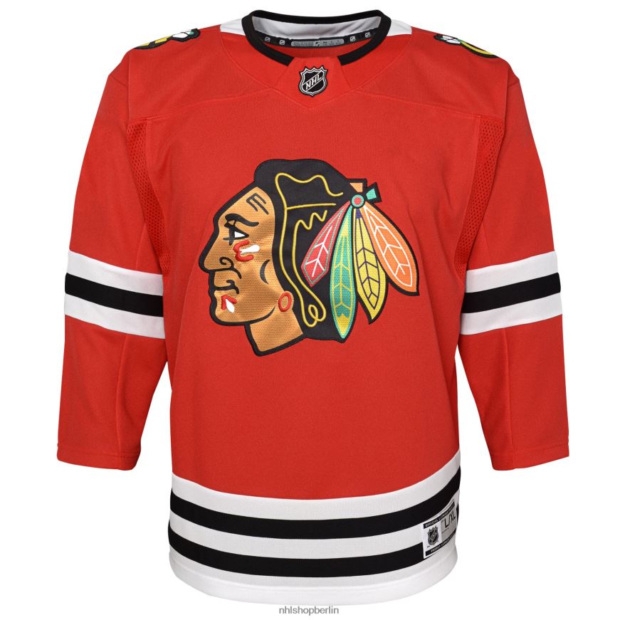Jugend NHL Rotes Premier-Trikot der Chicago Blackhawks Kleidung BF680T1419