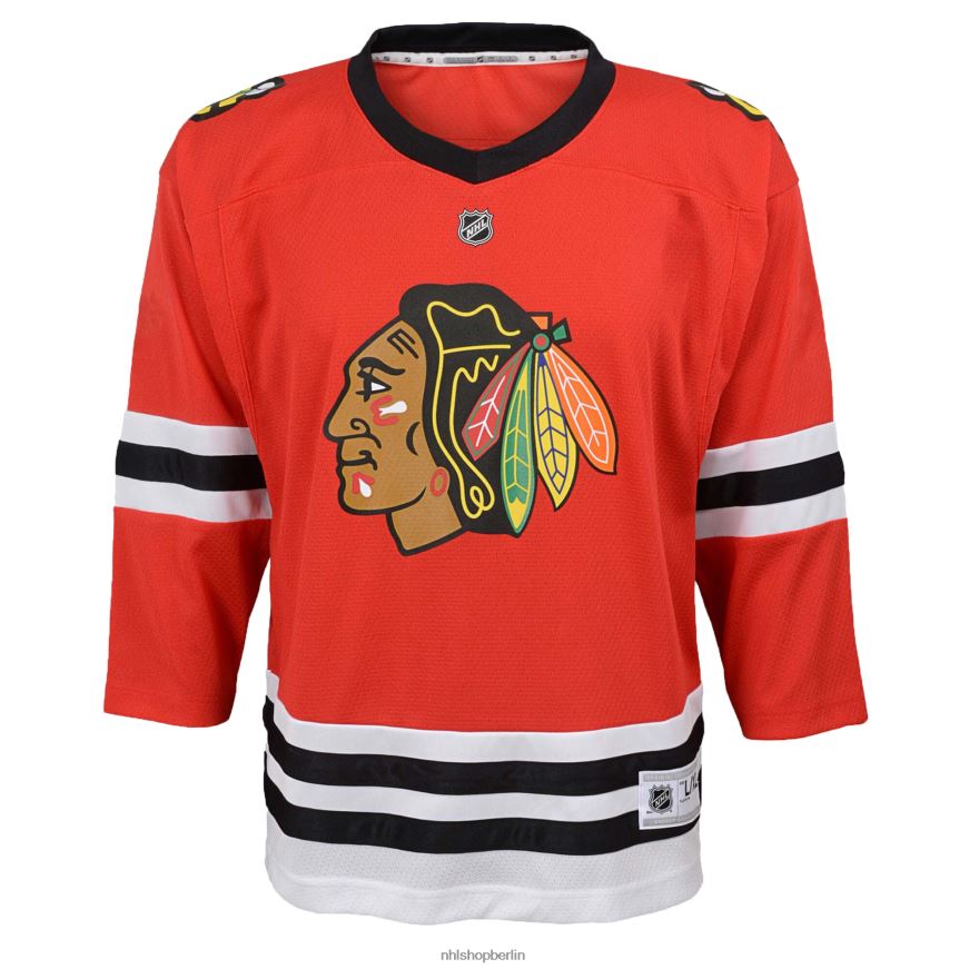 Jugend NHL Rotes Replika-Trikot der Chicago Blackhawks nach Maß Kleidung BF680T1537