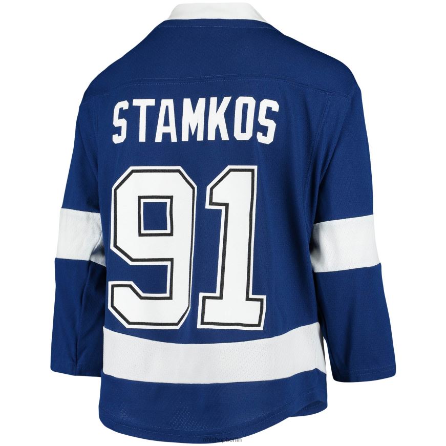Jugend NHL Tampa Bay Lightning Steven Stamkos blaues Heim-Replika-Spielertrikot Kleidung BF680T134
