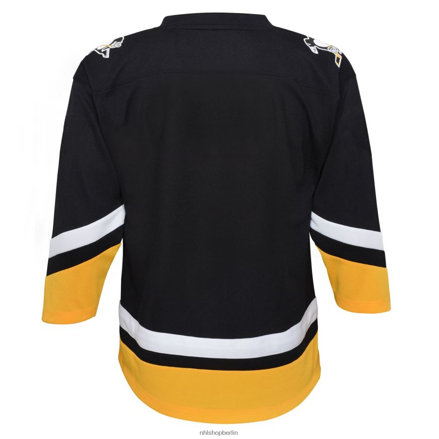 Jugend NHL Vorschule Pittsburgh Penguins Outerstuff Schwarz 2021/22 alternatives Replika-Trikot Kleidung BF680T857