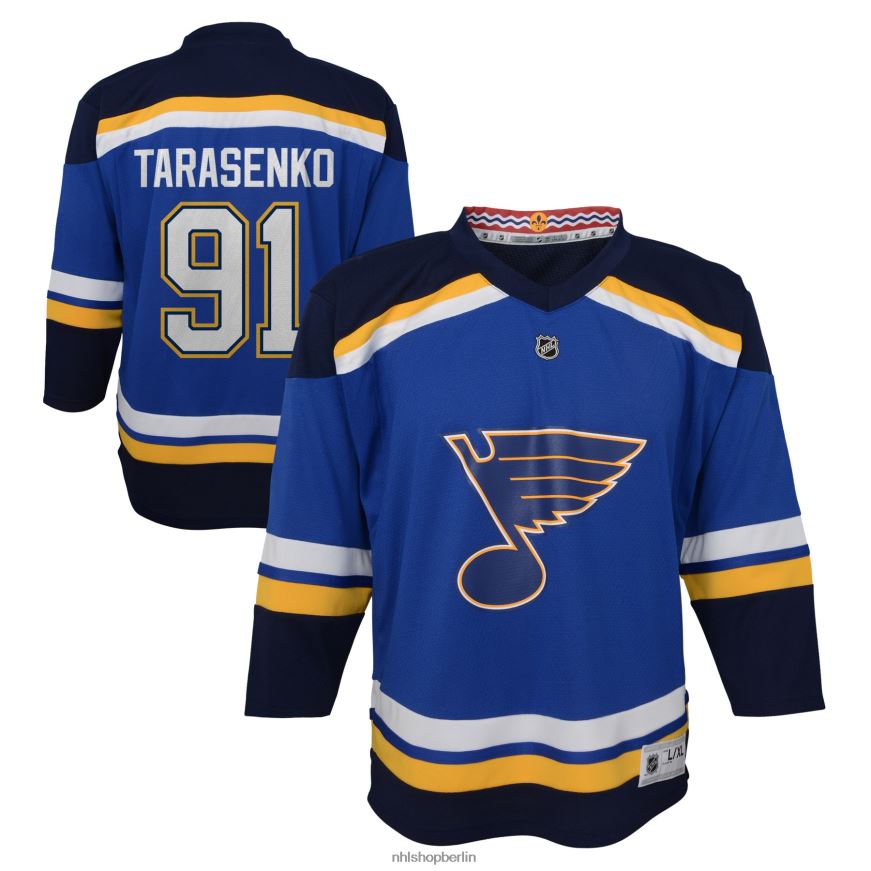 Jugend NHL Vorschulst Louis Blues Tarasenko Ducasse Royal Replica Spielertrikot Kleidung BF680T703