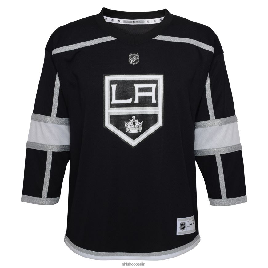 Kleinkind NHL Schwarzes Heimtrikot der Los Angeles Kings unbedruckt Replika Kleidung BF680T454