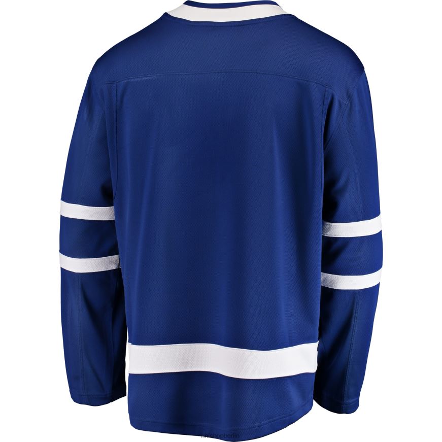 Männer NHL Blaues Breakaway-Heimtrikot der Toronto Maple Leafs mit Fanatics-Logo Kleidung BF680T192