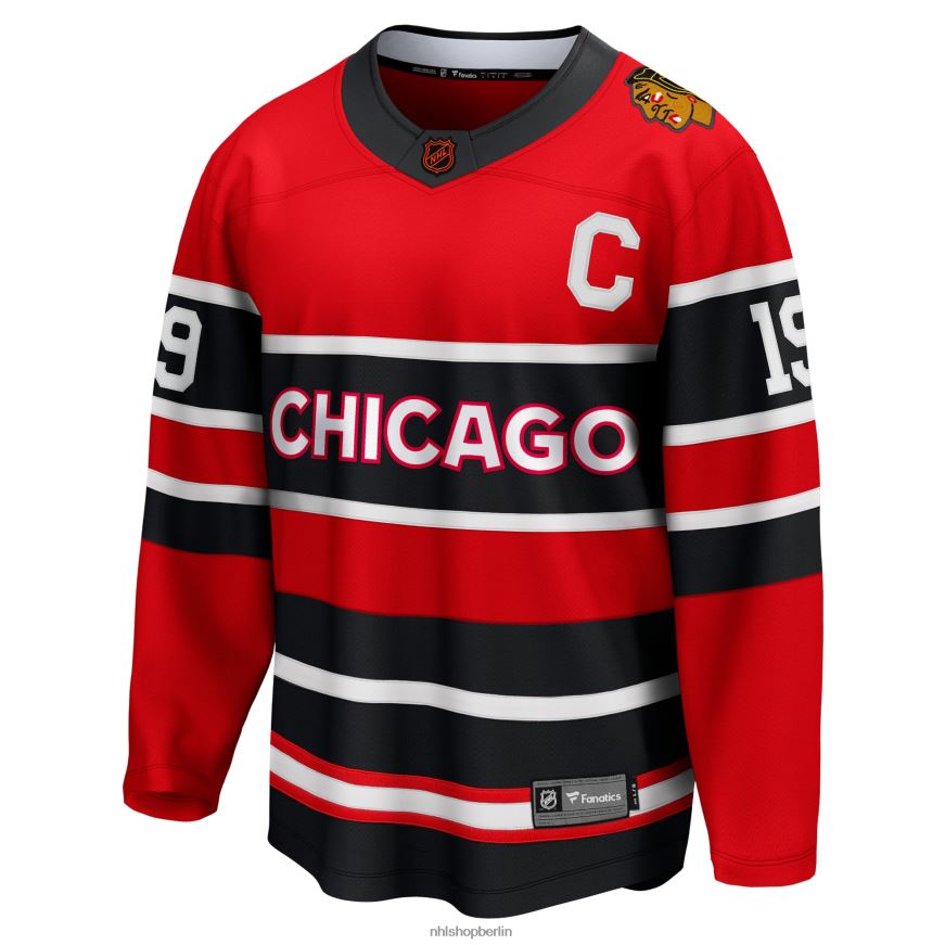 Männer NHL Chicago Blackhawks Jonathan Toews Fanatics Branded Red Special Edition 20 Breakaway-Spielertrikot Kleidung BF680T581