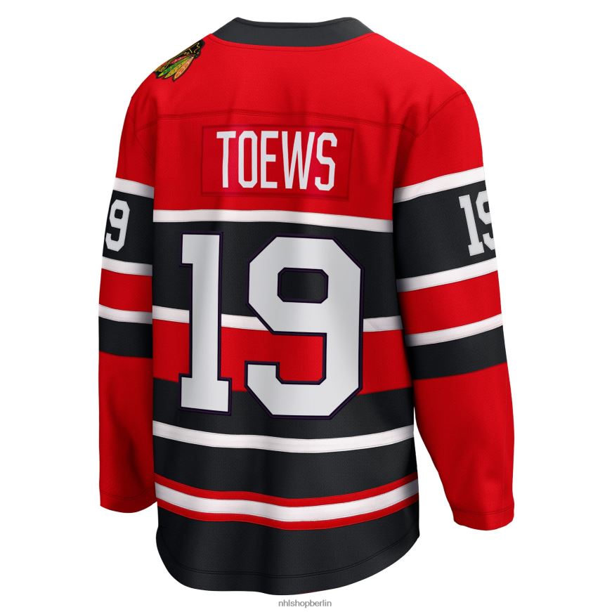 Männer NHL Chicago Blackhawks Jonathan Toews Fanatics Branded Red Special Edition 20 Breakaway-Spielertrikot Kleidung BF680T581
