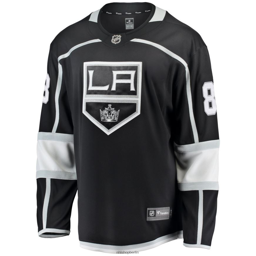 Männer NHL Die Los Angeles Kings zeichneten ein schwarzes Breakaway-Spielertrikot mit der Marke „Doughty Fanatics“ aus Kleidung BF680T2071