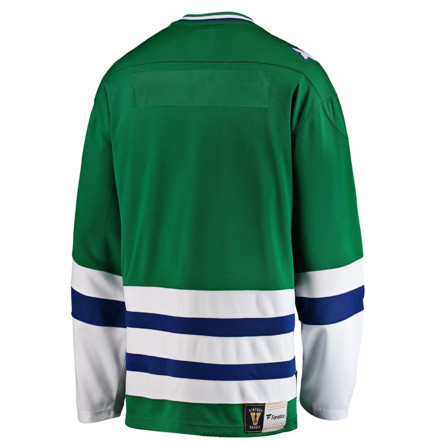 Männer NHL Grünes Premier Breakaway Heritage Blanko-Trikot der Hartford Whalers Fanatics Kleidung BF680T201