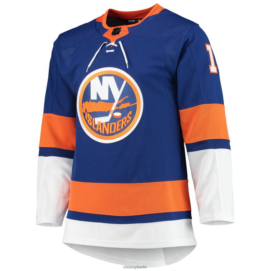 Männer NHL New York Islanders Mathew Barzal adidas Royal Home Primegreen Authentisches Pro-Spieler-Trikot Kleidung BF680T541