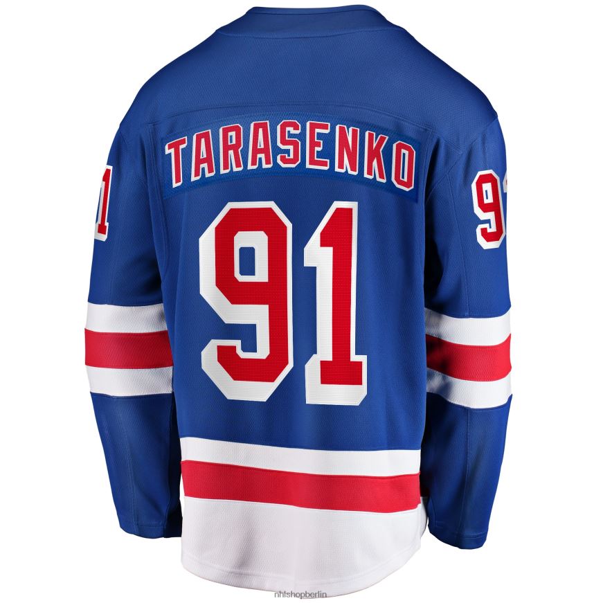 Männer NHL New York Rangers Vladimir Tarasenko Fanatics gebrandetes Royal Premier Breakaway-Spielertrikot Kleidung BF680T190