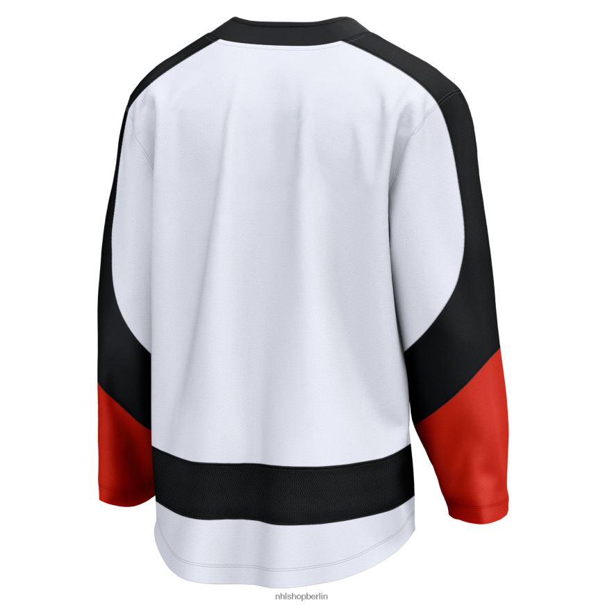 Männer NHL Philadelphia Flyers Fanatics Branded White Special Edition 20 Breakaway Blanko-Trikot Kleidung BF680T607