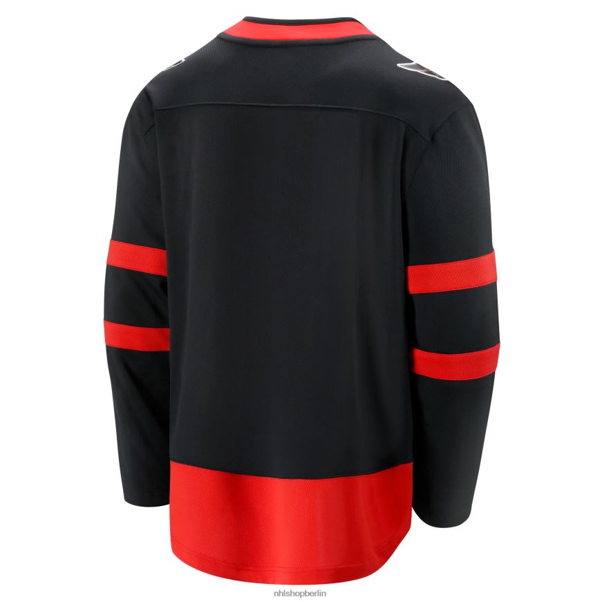 Männer NHL Schwarzes Breakaway-Heimtrikot 2020/21 mit Fanatics-Logo der Ottawa Senators Kleidung BF680T1072