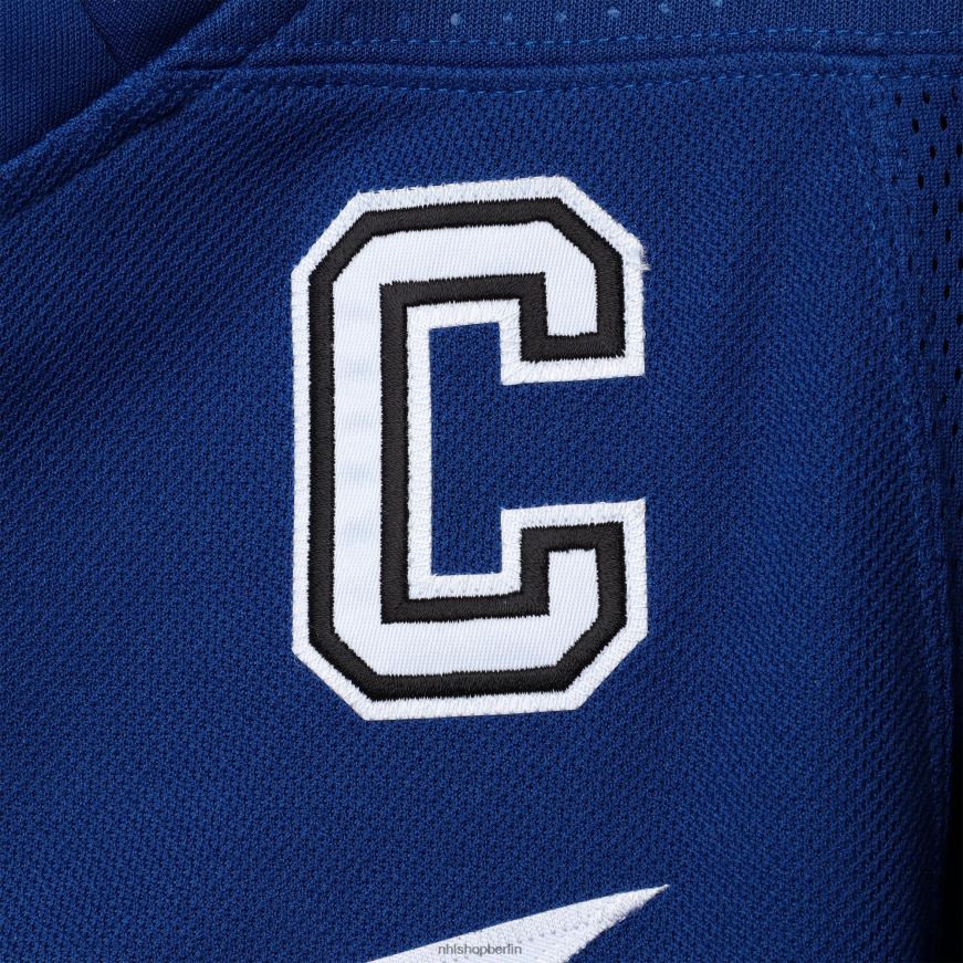 Männer NHL Tampa Bay Lightning Steven Stamkos Adidas Blue Home Captain Patch Primegreen Authentisches Profispieler-Trikot Kleidung BF680T164