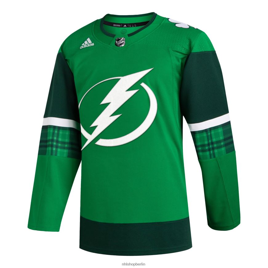 Männer NHL adidas kelly green 2023 st Patrick\s Day Primegreen authentisches Trikot Kleidung BF680T399