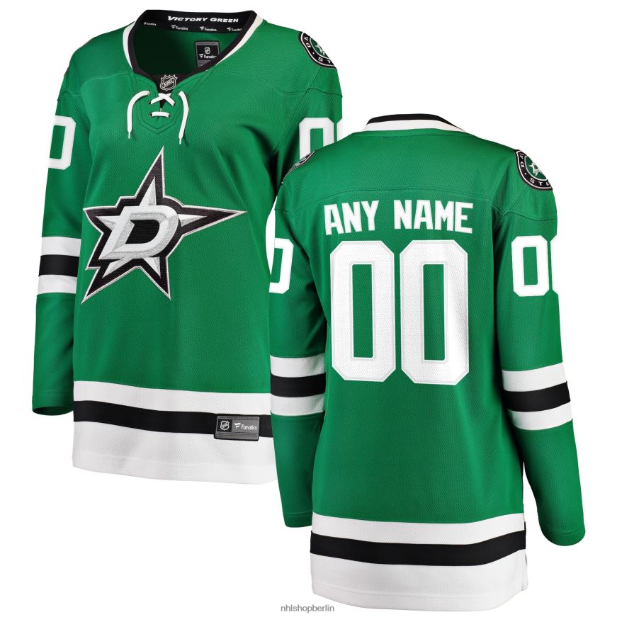 Frauen NHL Grünes Heim-Breakaway-Trikot mit Dallas-Stars-Fanatiker-Logo Kleidung BF680T1147