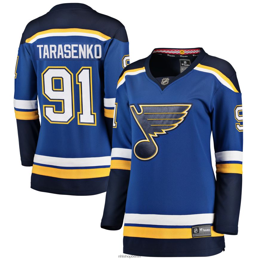 Frauen NHL st. Louis Blues Vladimir Tarasenko Fanatics Branded Royal Home Breakaway-Spielertrikot Kleidung BF680T1171