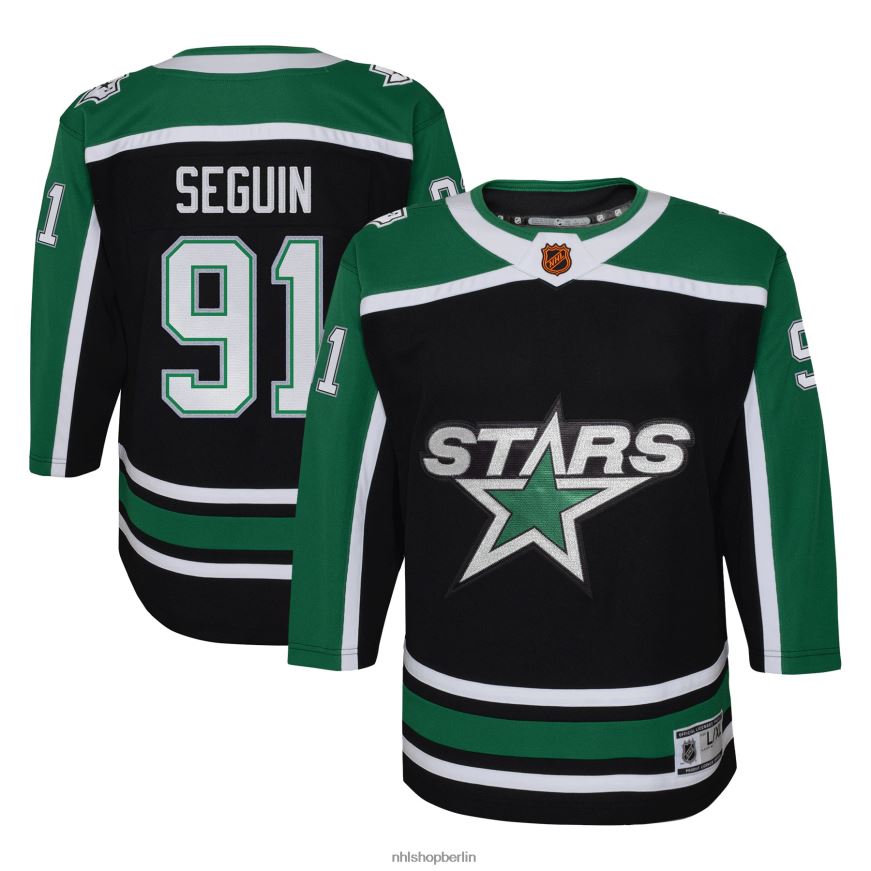 Jugend NHL Dallas Stars Tyler Seguin Black Special Edition 2.0 Premier-Spieler-Trikot Kleidung BF680T1285
