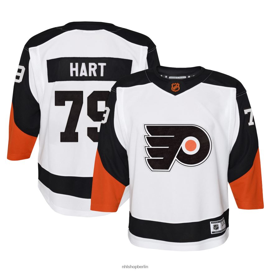 Jugend NHL Philadelphia Flyers Carter Hart White Special Edition 2.0 Premier-Spieler-Trikot Kleidung BF680T717