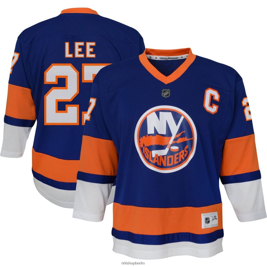 Jugend NHL New York Islanders Anders Lee, blaues Replika-Spielertrikot Kleidung BF680T377