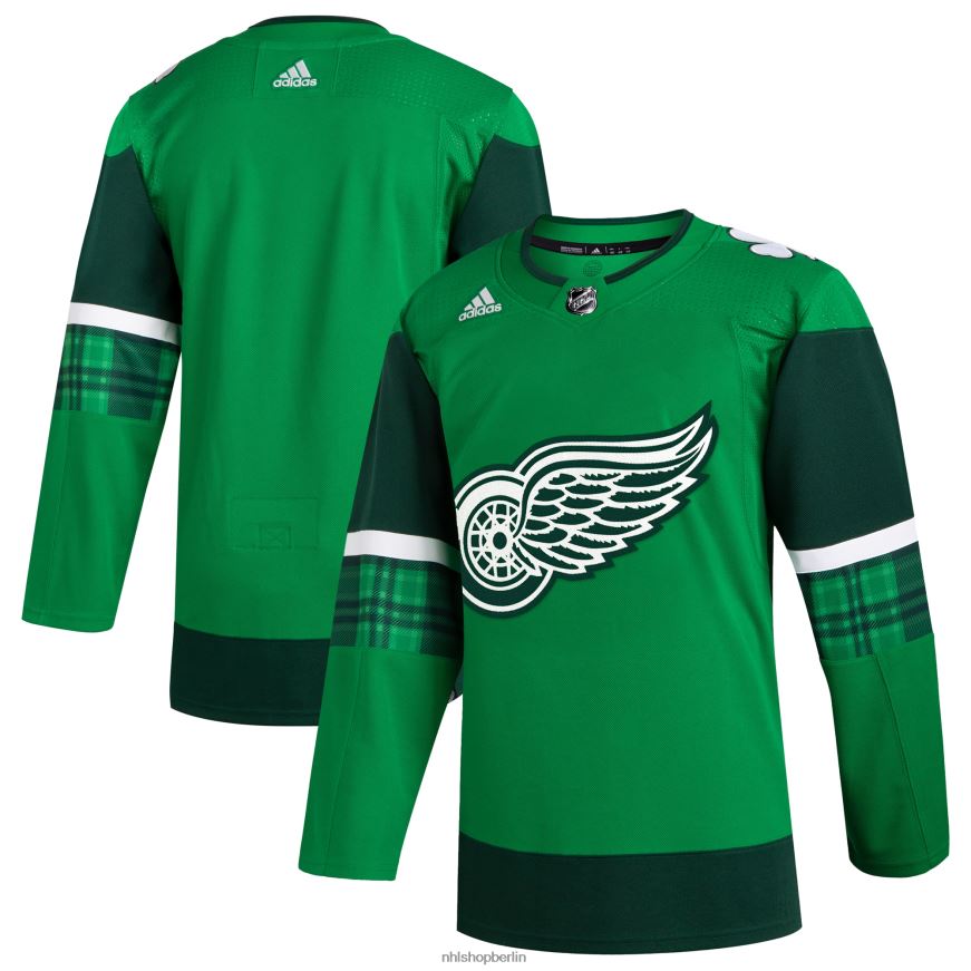 Männer NHL adidas kelly green 2023 st. Patrick's Day Primegreen authentisches Trikot Kleidung BF680T673