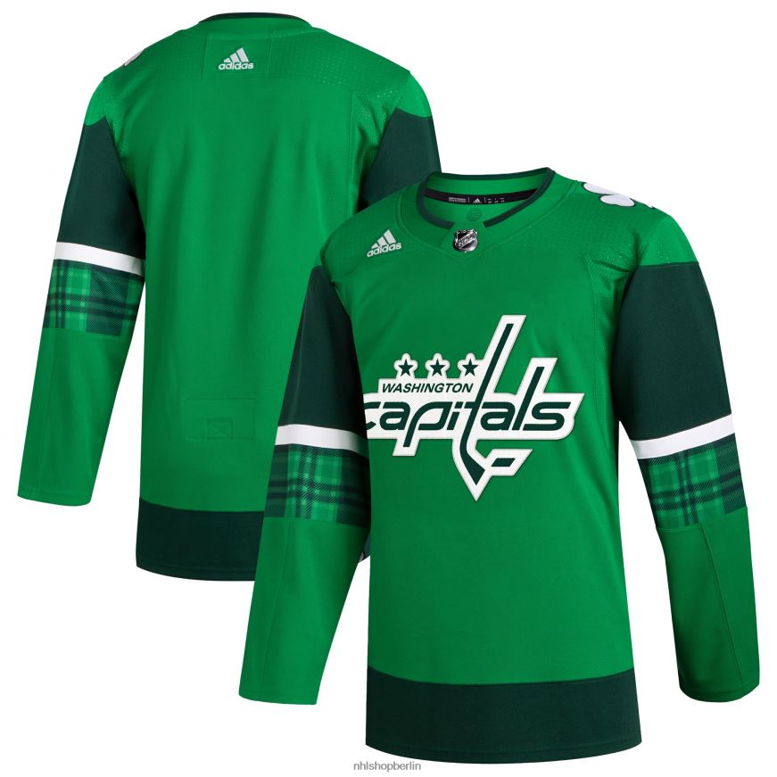 Männer NHL adidas kelly green 2023 st. Patrick's Day Primegreen authentisches Trikot Kleidung BF680T323